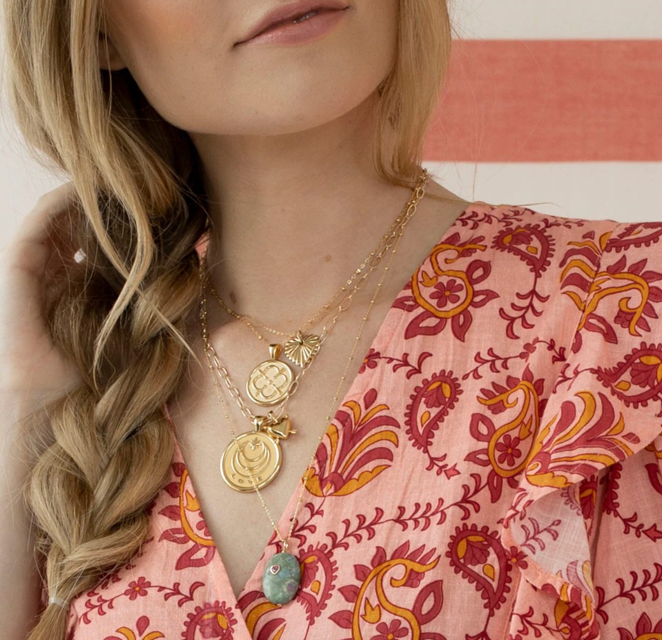 LOVE JW Small Pendant Necklace