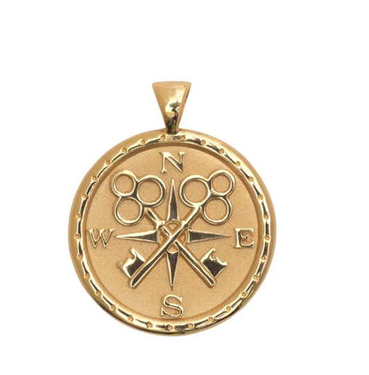 FOREVER JW Original Pendant Coin Necklace