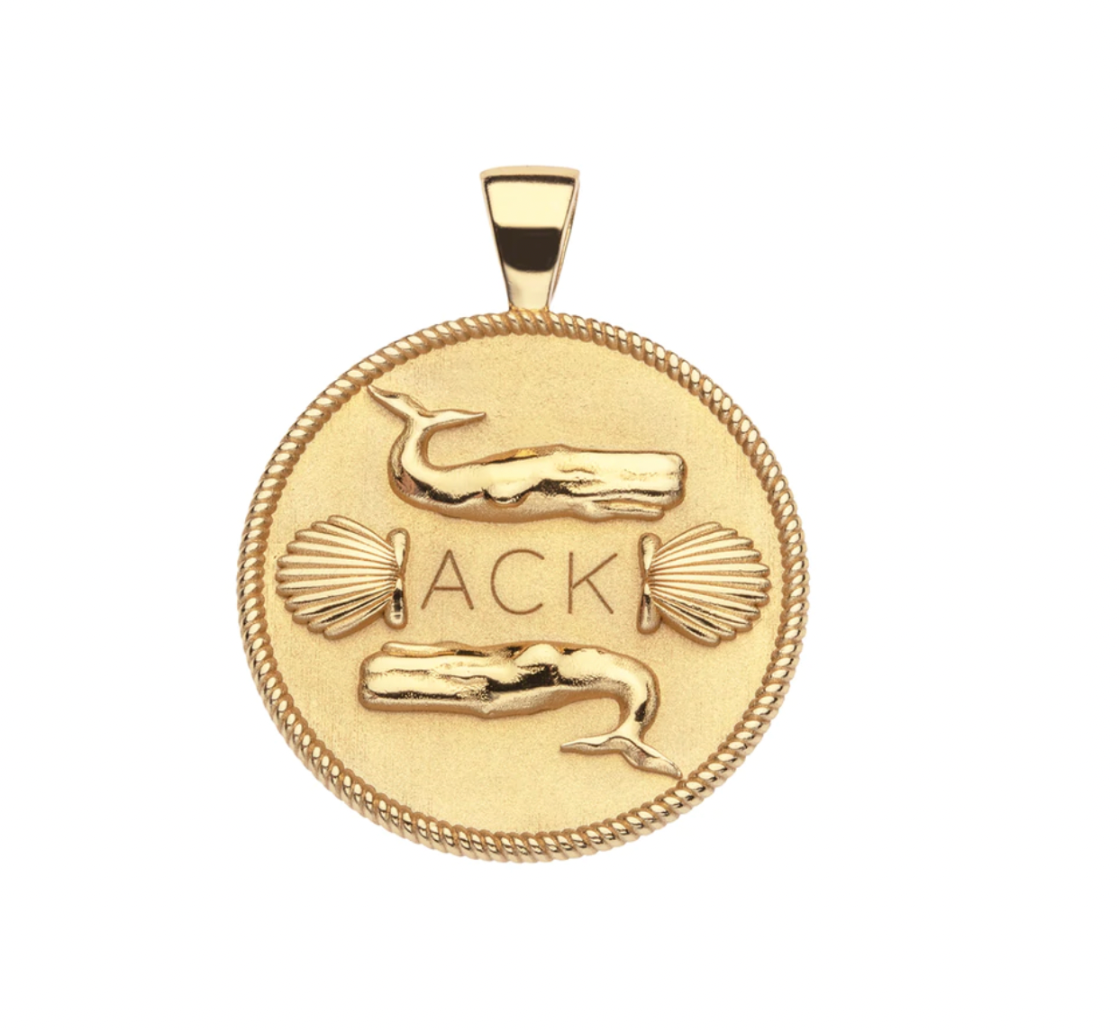NANTUCKET WHALES JW Original Pendant Necklace