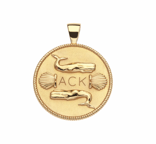 NANTUCKET WHALES JW Original Pendant Necklace