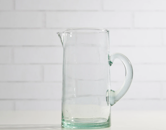 Moroccan Cone Jug Clear