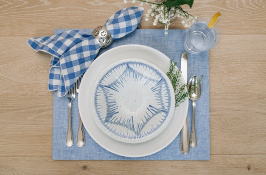 Campbell Blue Chambray Placemat
