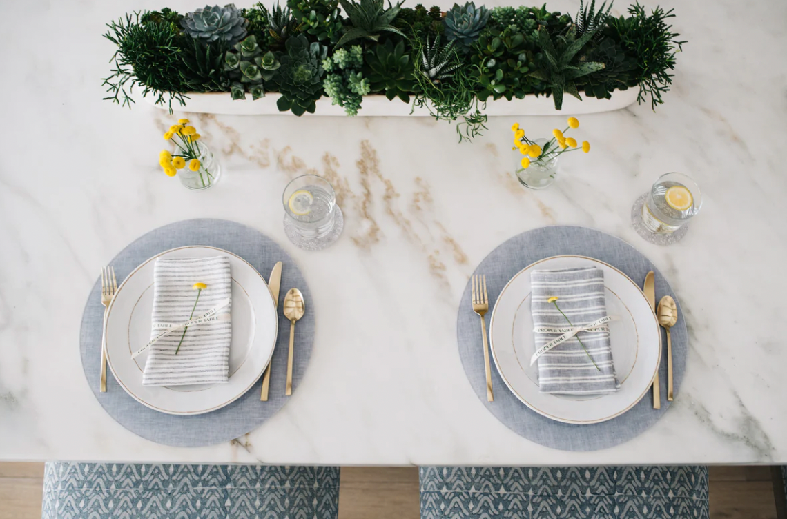 Stone Chambray Placemat