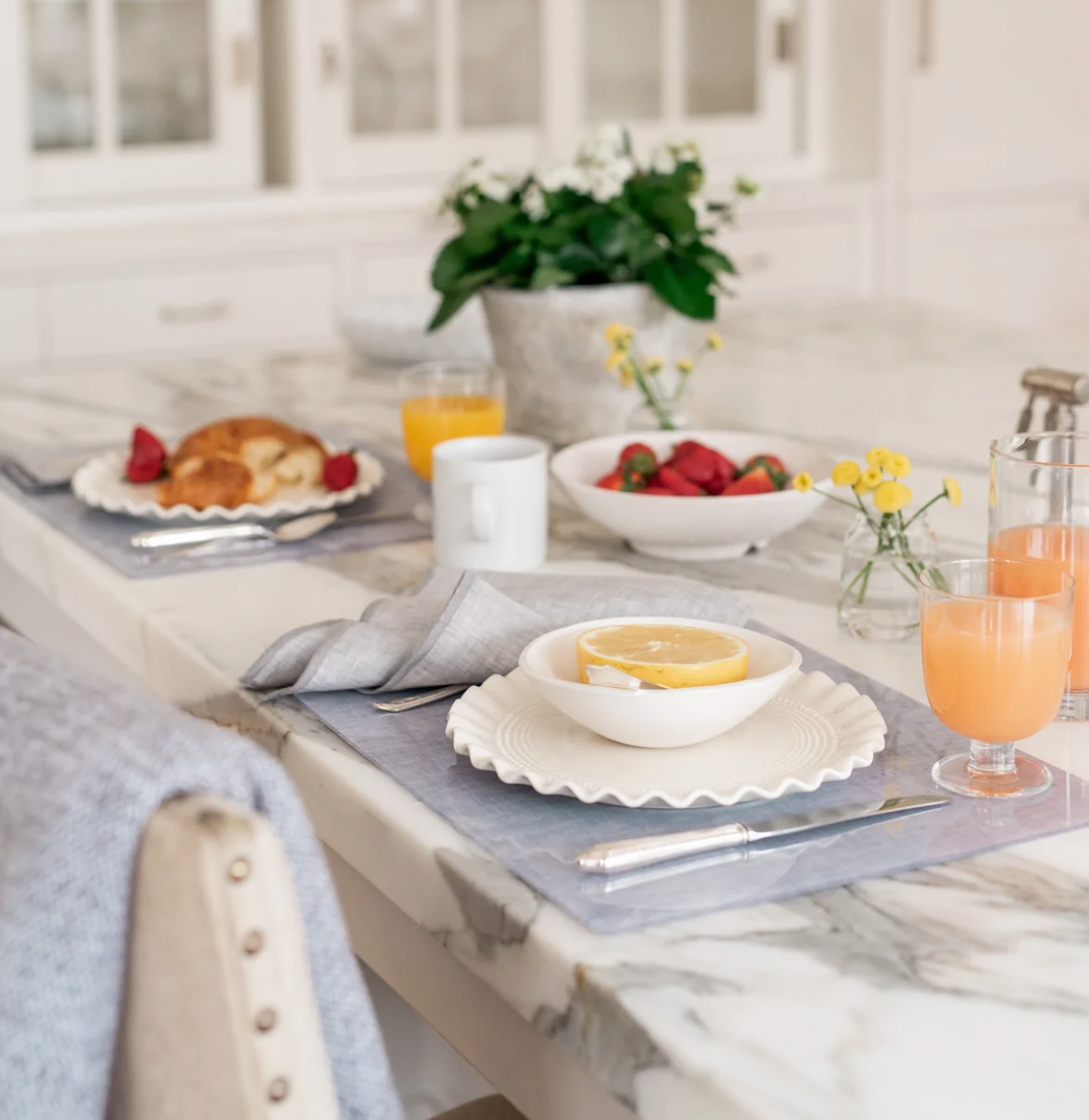 Stone Chambray Placemat