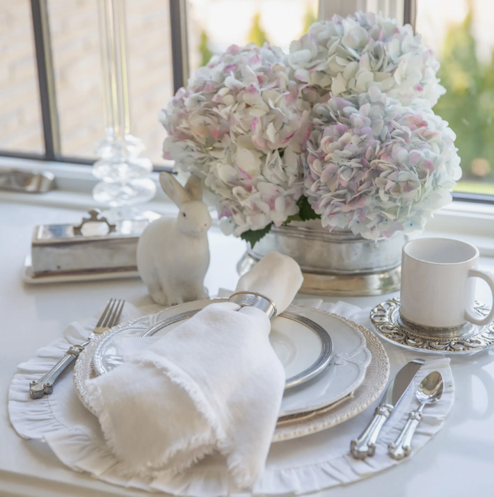 Provence Linen Napkin - Off White - Set of 4