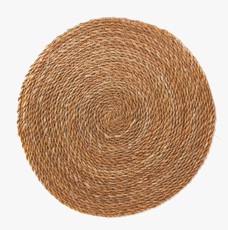 Seagrass Round Placemat - Natural