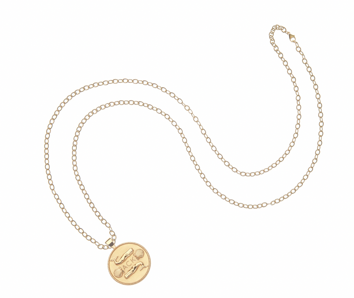 NANTUCKET WHALES JW Original Pendant Necklace