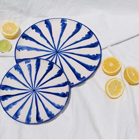 Stripes Dinner Plate