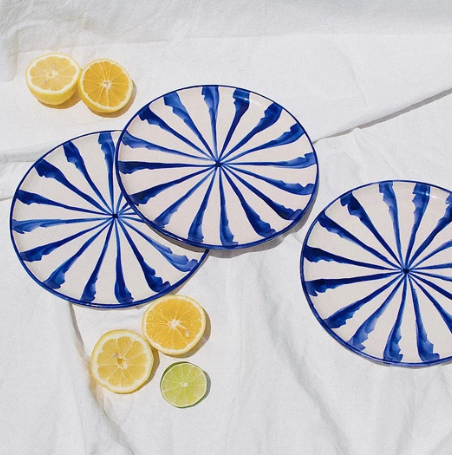 Stripes Dinner Plate