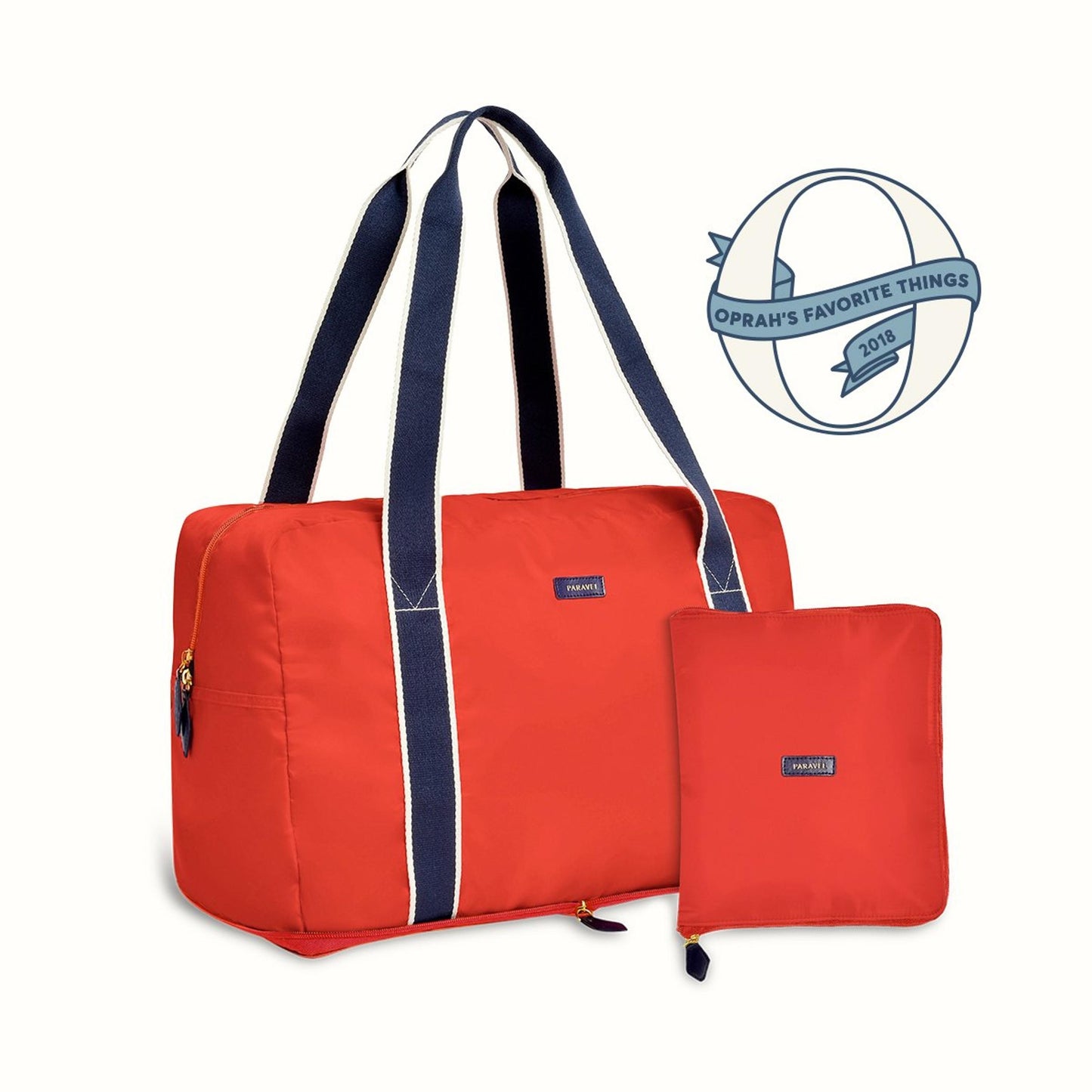 Nantucket Embroidered Paravel Fold Up Duffle